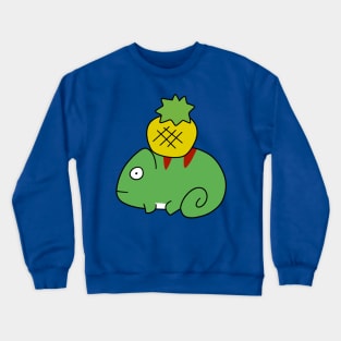 Pineapple Chameleon Crewneck Sweatshirt